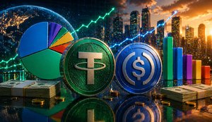 Mercado de stablecoins já movimenta US$ 320 bilhões e impulsiona busca por dólar e ouro digitais