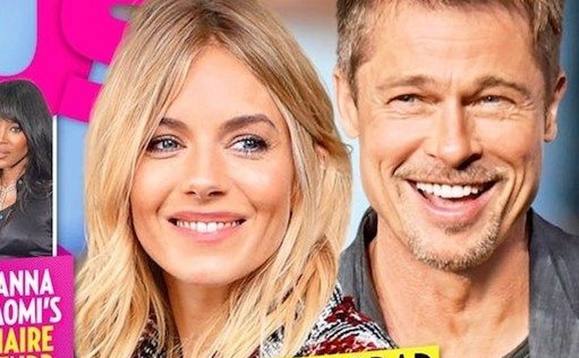 Jolie é passado! Brad Pitt e Sienna Miller estão namorando em segredo