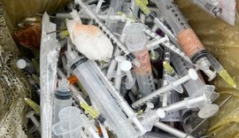 Cerca de ﻿20 kg de medicamentos vencidos, agulhas e seringas usadas são recolhidos ﻿em via pública