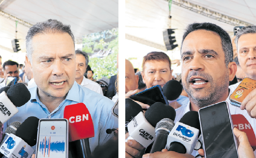 Renan Filho e Paulo Dantas criticam Teo Vilela e PSDB