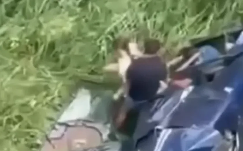 Queda de helicóptero em Campina Grande termina sem vítimas graves