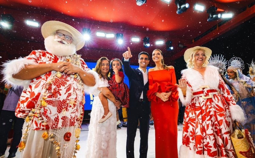 Maceió abre o “Natal de Todos Nós” com espetáculo tropical