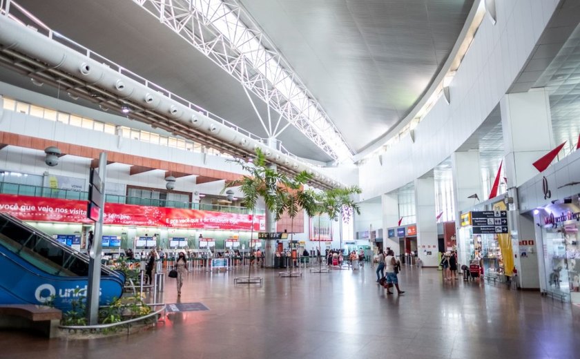 Companhias aéreas registram ocupação de 80% nos voos aos finais de semana para Alagoas