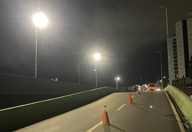 Iluminação no Viaduto João Lyra e Corredor Vera Arruda é restabelecida