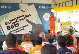 Fiea, Sesi e Senai levam campanha contra riscos das Bets às indústrias de Alagoas