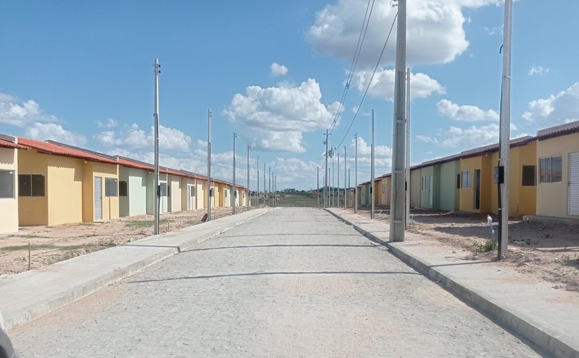 Conjunto Habitacional construído pelo Governo em Dois Riachos vai beneficiar 50 famílias