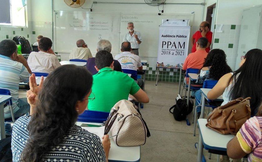 Prefeitura de Maceió realiza audiência devolutiva do PPAM 2018-2021