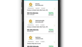 Novo app facilita a consulta de bolsas de estudos em faculdades privadas