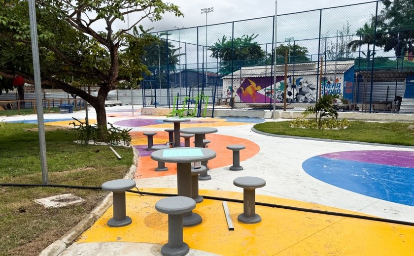 Área de Lazer no Graciliano Ramos é ampliada para beneficiar moradores