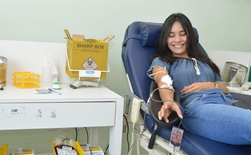 Hemoal promove coleta de sangue no Centro de Arapiraca nesta quarta