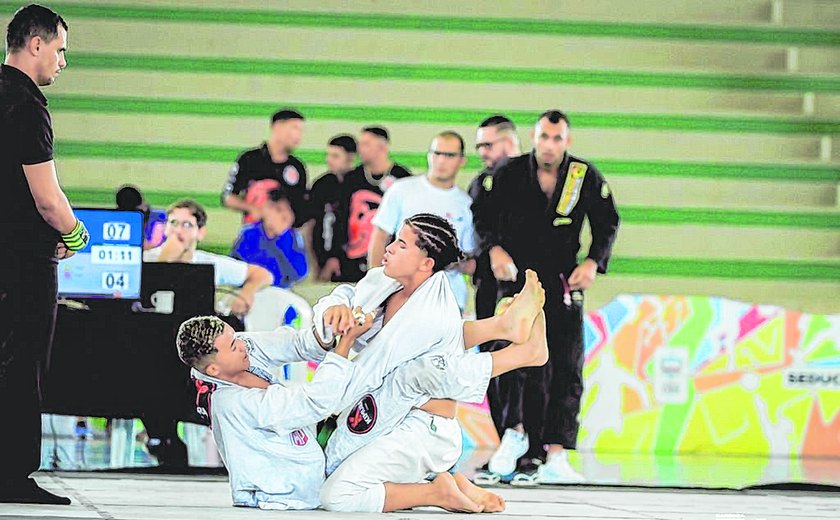 Etapa da Liga Alagoana  de Jiu-Jitsu será domingo