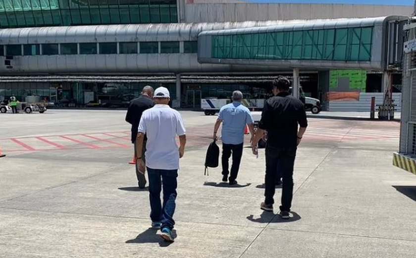 Polícia Civil e Polícia Federal prendem foragido do Mato Grosso do Sul no aeroporto de Maceió