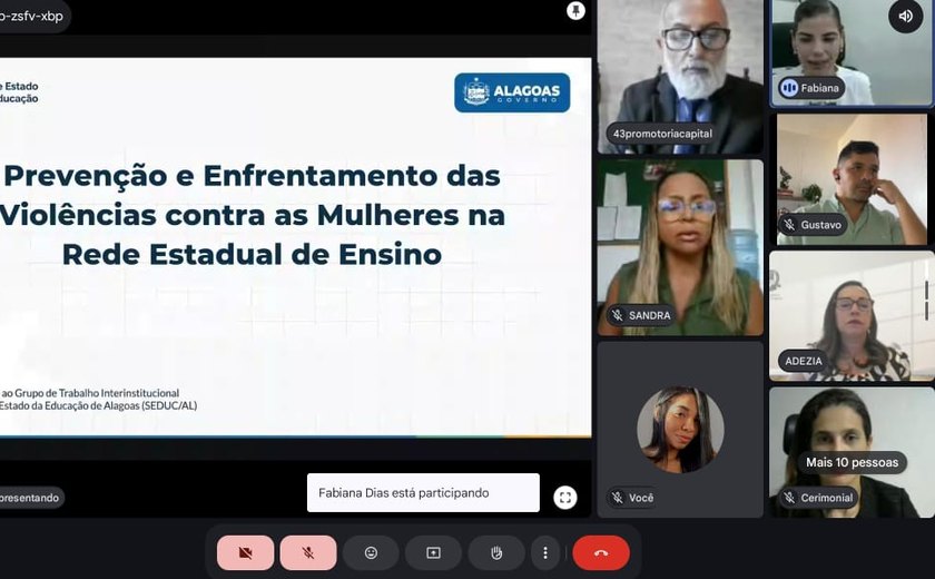 MP/AL mobiliza escolas de Maceió para prevenir violência doméstica contra a mulher