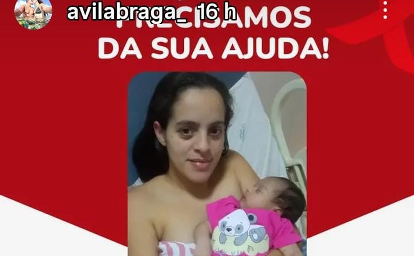 Jovem é diagnostica com trombose venosa no puerpério e solicita ajuda para realizar tratamento