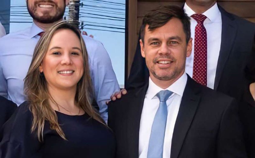 Vagner Paes e Natália Von Sohsten tomam posse na OAB/AL no dia 1º de janeiro