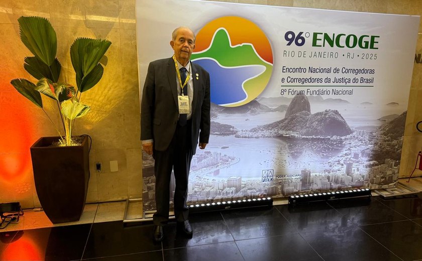 Corregedor Celyrio Adamastor participa do 96º Encoge, no Rio de Janeiro