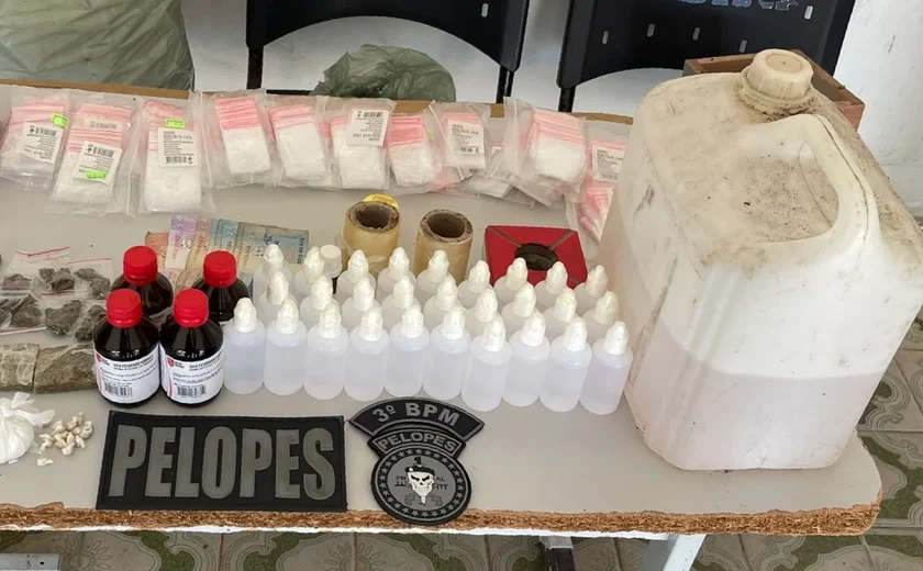 Homem é preso por suspeita de tráfico de drogas em Arapiraca