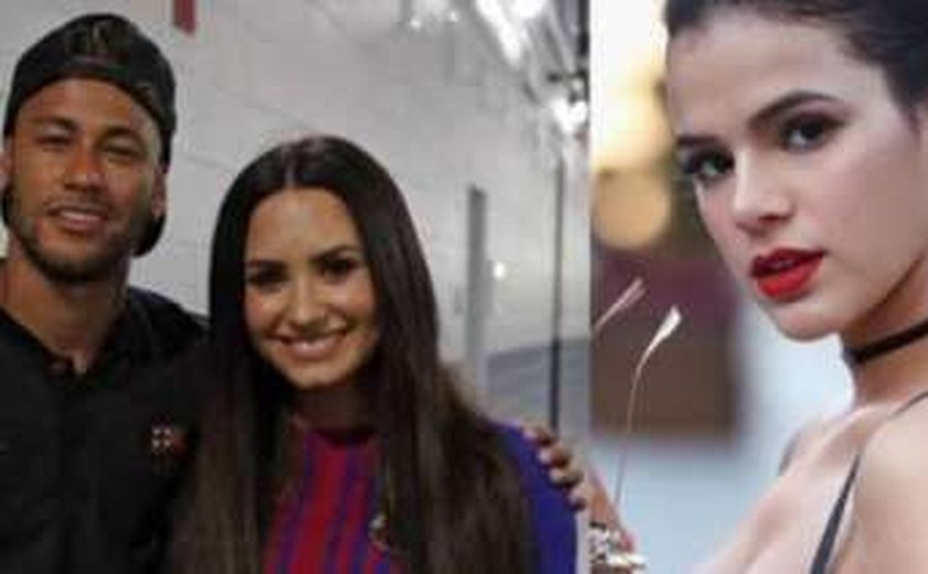 Bruna Marquezine reage a suposto interesse de Neymar em Demi Lovato