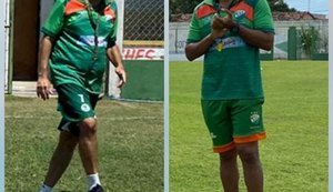 Caé Cunha libera elenco no domingo de carnaval, mas quer volta ao trabalho na segunda-feira e foco no jogo contra o CRB