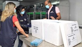 Alagoas recebe mais 138.060 doses de vacinas contra a Covid-19