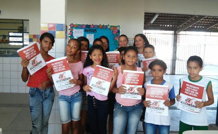 Ações educativas reforçam combate ao mosquito Aedes aegypti em Maceió