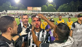 MP/AL vistoria estádio após violência contra jogador em Palmeira dos Índios