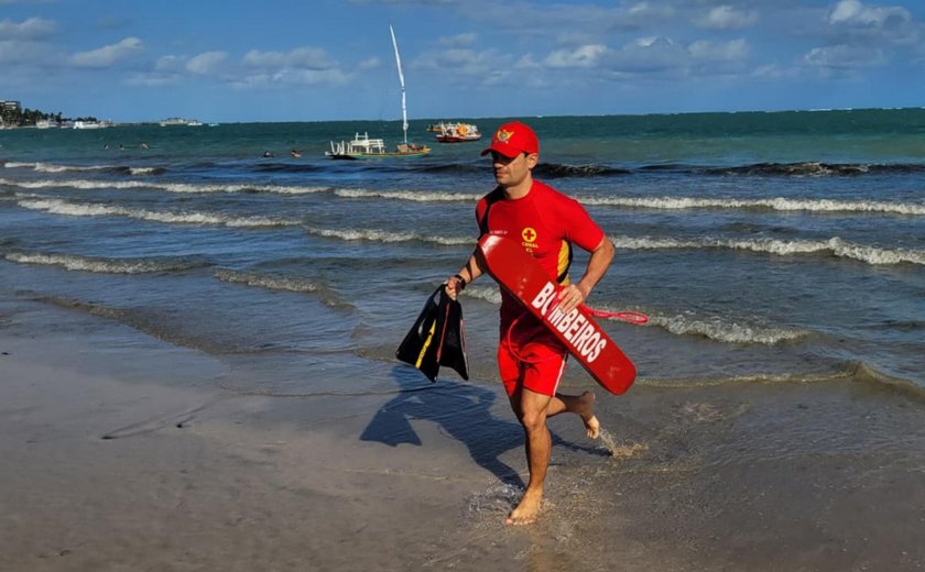 Corpo de Bombeiros registra aumento nos resgates de salvamento aquático em Alagoas