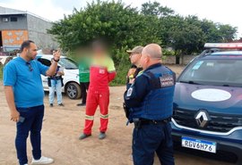 Motorista é autuado por descarte irregular de lixo na Santa Lúcia