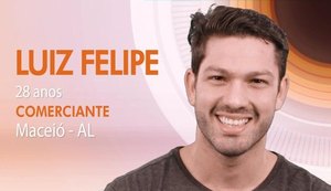 Alagoano do BBB 17, Luiz Felipe é comerciante, modelo e foi Mister Alagoas 2013