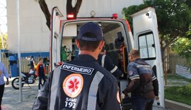 Motociclista sofre grave colisão contra poste em Passo de Camaragibe