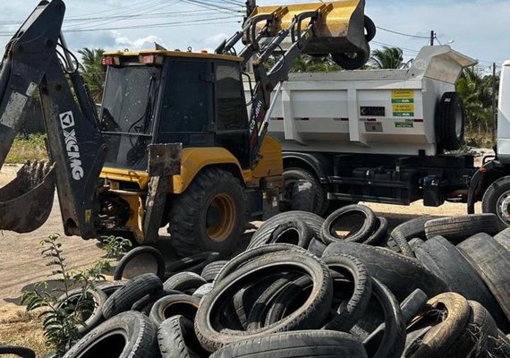 Programa supera expectativas e coleta 297 toneladas de pneus usados