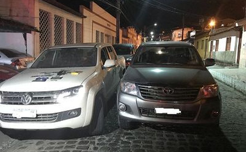 Polícia Militar recupera dois veículos em Marechal Deodoro