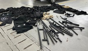 PF deflagra operação contra segurança privada clandestina no interior de Alagoas