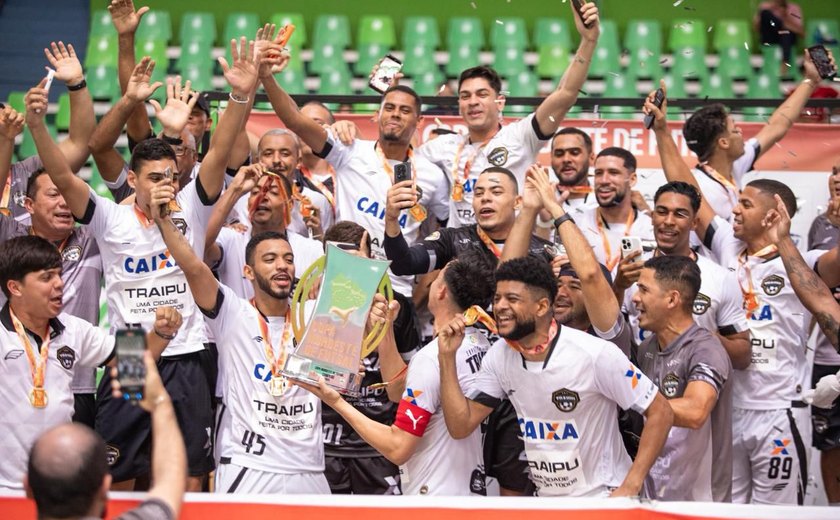 Traipu pode conquistar título inédito no futsal