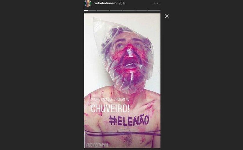 Filho de Jair Bolsonaro faz apologia à tortura em rede social