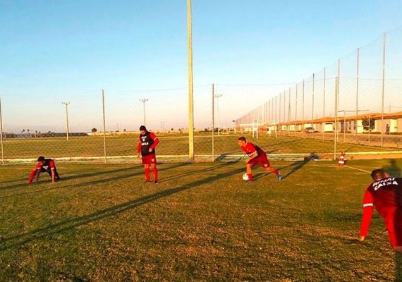 CRB intensifica treinamentos visando jogo contra a Luverdense