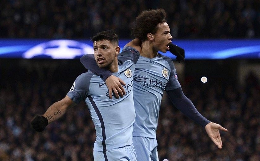 Em jogo de duas viradas, Manchester City faz 5 a 3 no Monaco e larga à frente