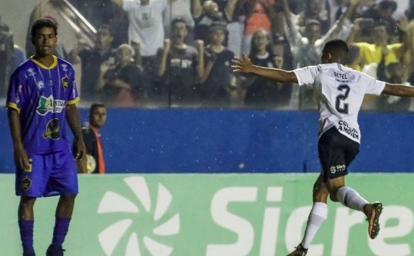 Corinthians impõe maior goleada da Copinha e avança às quartas
