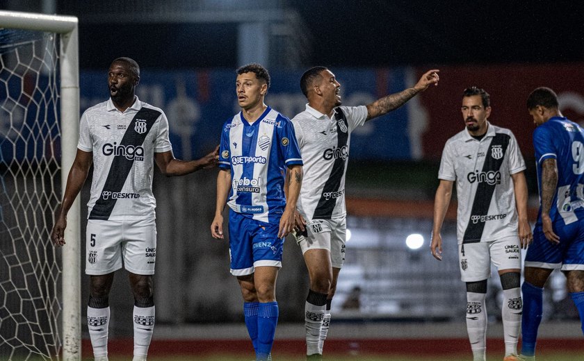 CSA perde para a Ponte Preta em Maceió e chega à última rodada com chances de ser rebaixado à Série D