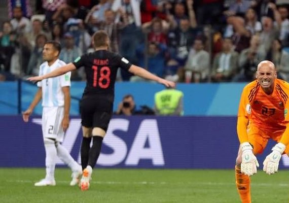 Croácia faz 3x0, se classifica e deixa Argentina em situação difícil