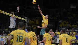Brasil vence Argentina por 3 sets a 0 e garante vaga nas Olimpíadas de 2028