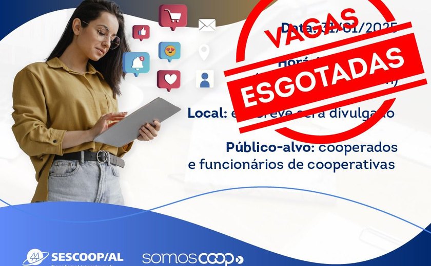 Vagas para a formação em Marketing Digital estão esgotadas