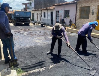 Infraestrutura reforça recuperação de vias na parte alta de Maceió