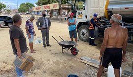 MP faz inspeção em comunidades atingidas pela falta d’água após rompimento de adutora