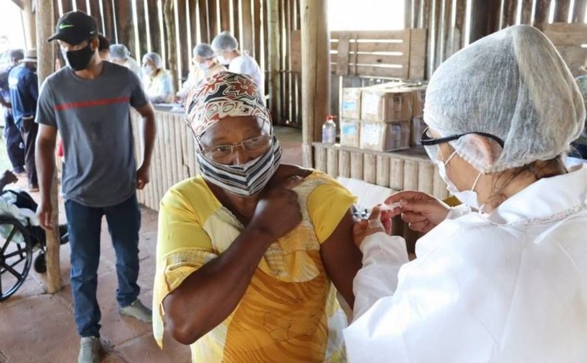 Covid-19: vacina chega para comunidades quilombolas no Sertão alagoano