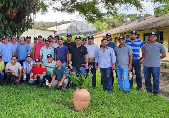 Membros de associações rurais de Viçosa/AL visitam Pindorama para conhecer os benefícios do WDG