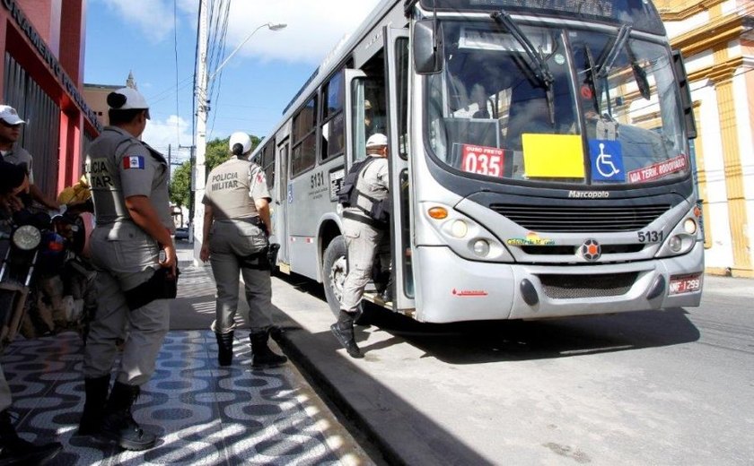 Maceió tem queda de 82% nos assaltos a ônibus em novembro