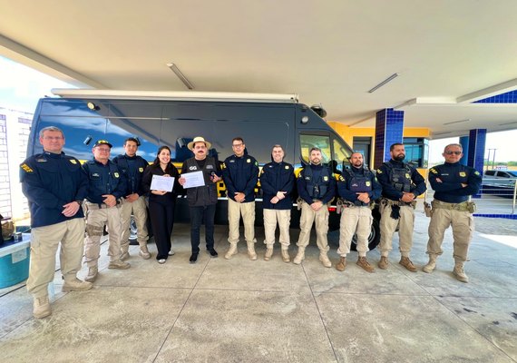 PRF agradece instalação de iluminação pública realizada pela Prefeitura de Rio Largo