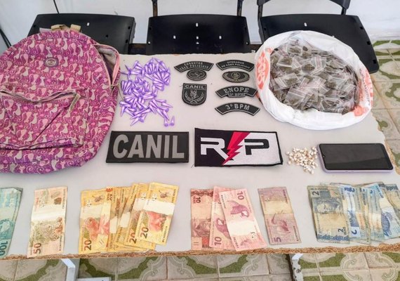 Ação da PM resulta na prisão de homem por tráfico de drogas em Arapiraca