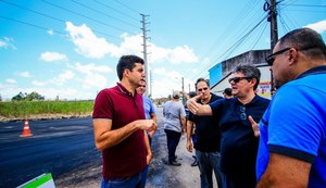 Prefeito acompanha avanço de obras na parte alta de Maceió